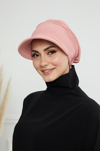 توربان قبعة - وردي