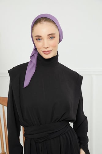 توربان قطني ربط من الخلف - بنفسجي