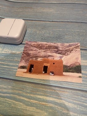 بطاقة ( بيت طيني )