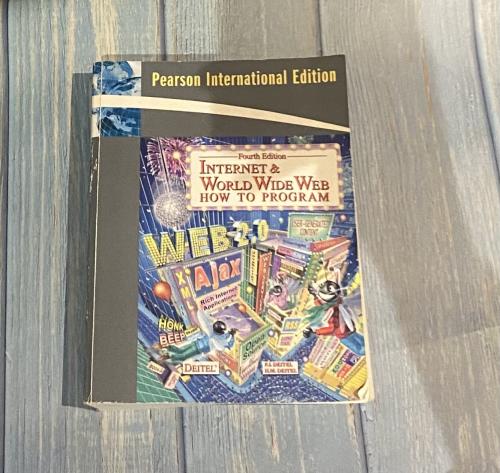 “Internet & World Wide Web: How to Program”