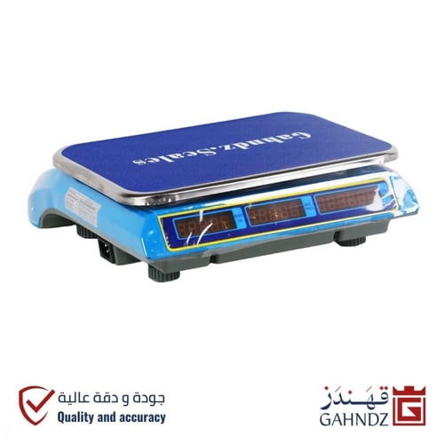 ميزان إلكتروني للاستخدامات التجارية بدقة 5 جرام -...