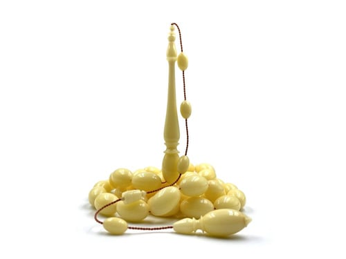 سبحة مستكة من عصي سداسية امريكية صب قديم خراطة هاش...