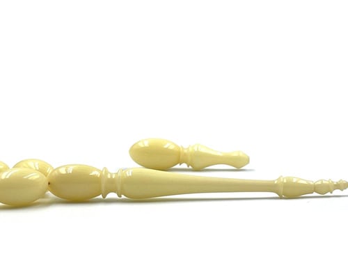 سبحة مستكة من عصي سداسية امريكية صب قديم خراطة هاش...