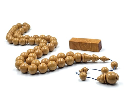 سبحة من بلاطة الزمردة خراطة عزيز اوكدوم