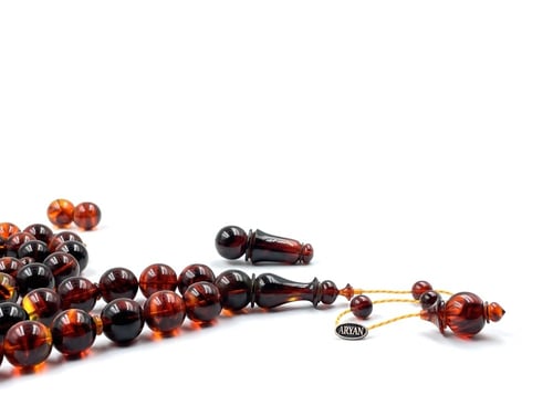 سبحة ترتروك الماني اسود صب قديم خراطة العريان