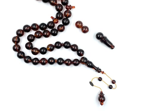 سبحة ترتروك الماني اسود صب قديم خراطة العريان