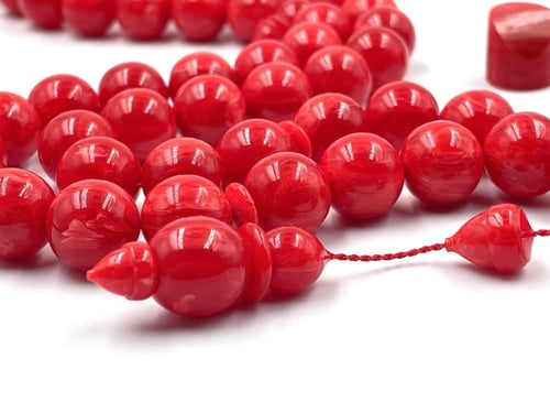 سبحة بكلايت من عصي امريكية احمر بتعريق صب قديم خرا...