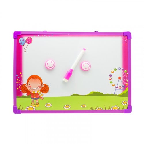 سبورة مغناطيس وجهين للاطفال 35x25