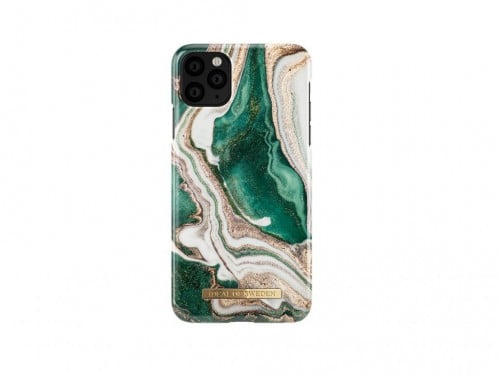 كفر ( جراب) ايفون ايدل اوف سويدن رخامي أخضر ذهبي