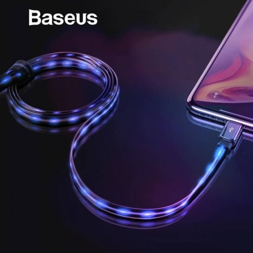 كيبل شحن مضيء للايفون من Baseus