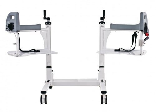 كرسي حمام متحرك مطور يدوي 46سم