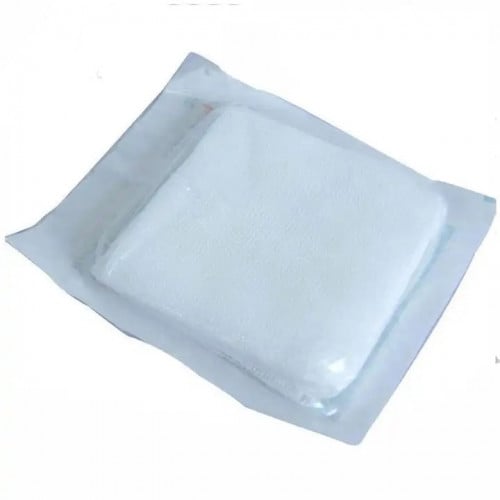 شاش مربع معقم sterile gauze -7.5cm بوكس 100 حبه