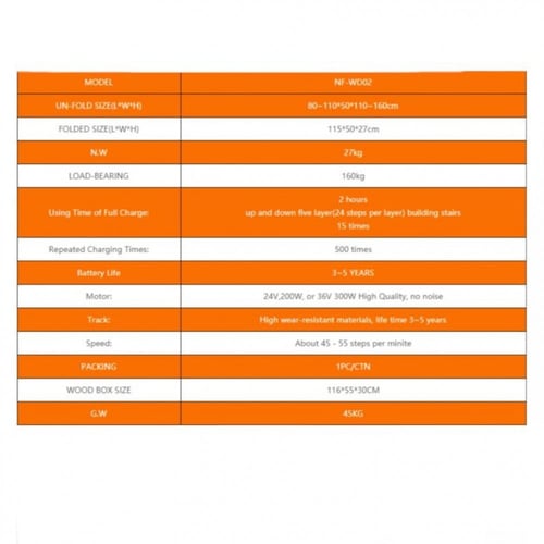 كرسي صعود الدرج كهربائي