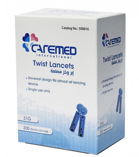 ابر وخز كير ميد مضغوطة لجميع اجهزة السكر