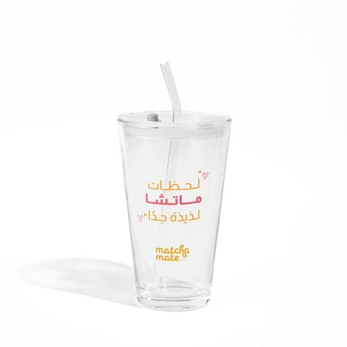 كوب ماتشا زجاجي ( شكل 2)