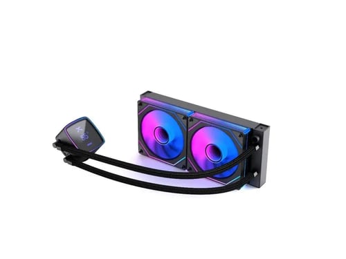 HOOK 240mm Info Screen Liquid cooler Black | مبرد...