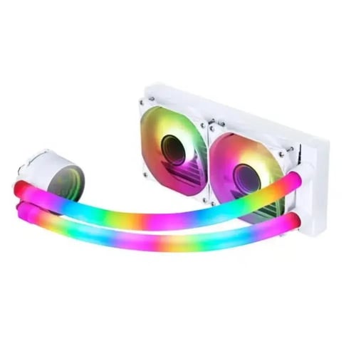 EGEIRA FORZA PS 240mm White ARGB | مبرد مائي احترا...