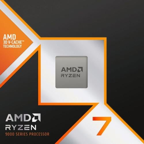 معالج AMD Ryzen 7 9800X3D - 8 أنوية 3D V-Cache حتى 5.2GHz - AM5 بدون مبرد (Tray)
