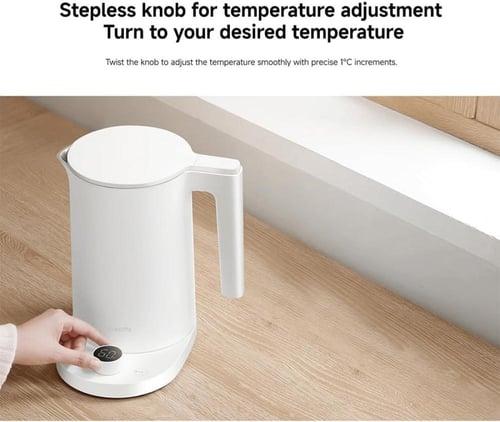 غلاية سمارت 2 برو 1.7 ل 1800W، Fتحكم ذكي في درجة ا...