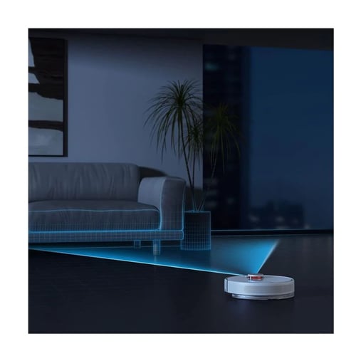 مكنسة شاومي وممسحة روبوت ذكية إكس 10، تقنية ال دي...