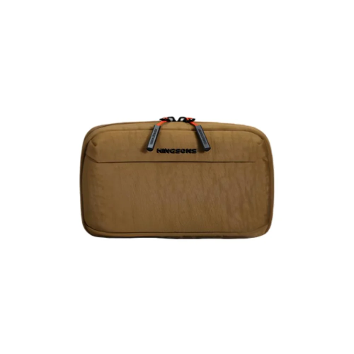 Kingsons - حقيبة يد فاخرة - بني