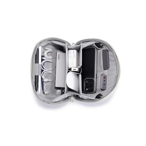 alot - حقيبة يد بجيوب متعددة بسعة 1.5 لتر - بيج