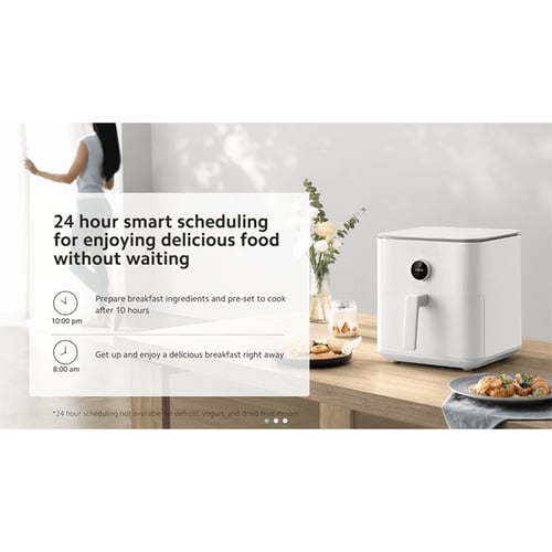 شاومي قلاية هوائية ذكية بسعة 6.5 لتر وبقوة 1800 وا...