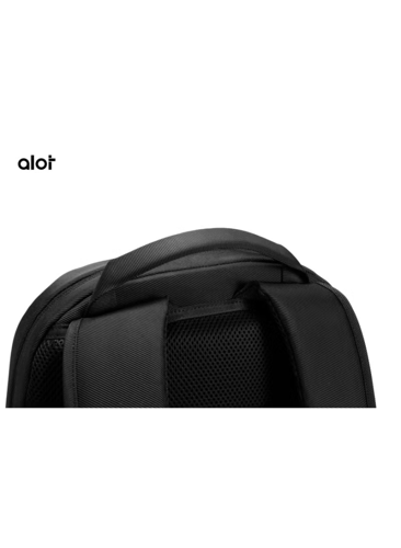 alot - حقيبة ظهر للابتوب بسعة 18 لتر - اسود