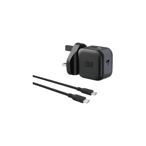 جودا - شاحن جداري بقوة 20 واط بمنفذ تايب سي مع كيب...
