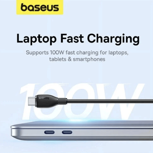 بيسوس - كيبل شحن - تايب سي الى تايب سي 1 متر