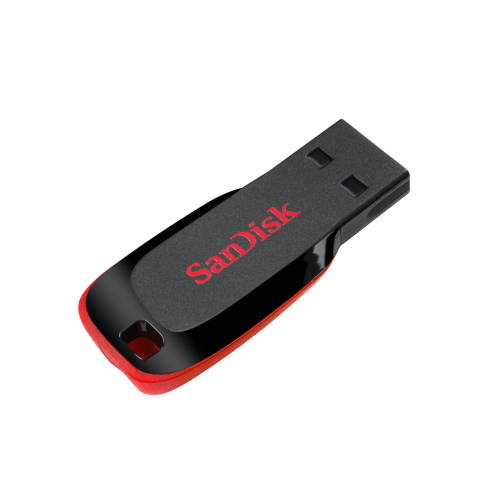 سانديسك - فلاش ميموري كروزر بليد 32 جيجا USB 2.0 - أسود وأحمر