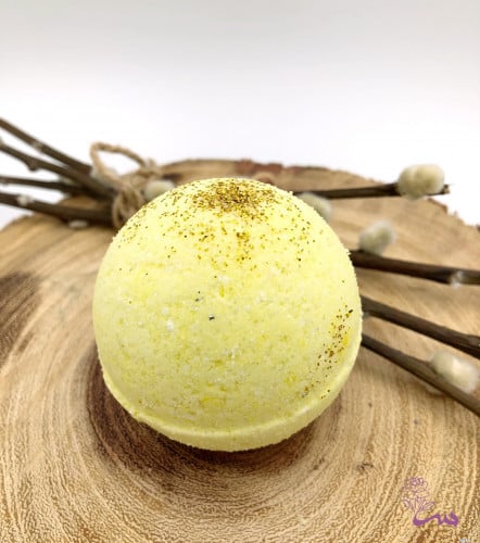 باث بومب | رائحة الليمون | كبير | مصنوع بالملح الا...