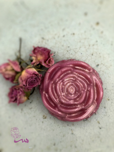 صابونة الورد | برائحة الورد الطايفي | جيلسرين ، مد...