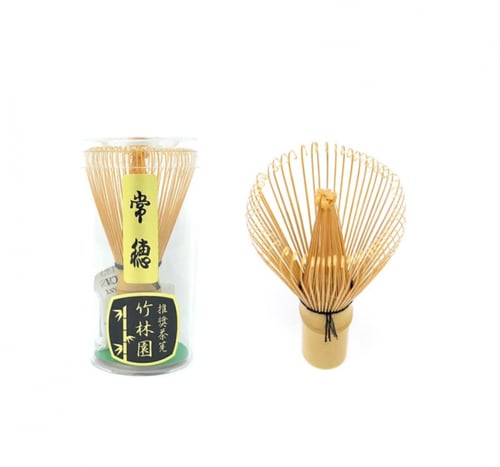 طقم ماتشا متكامل بلون أخضر + ماتشا كيوتو 100 جرام...