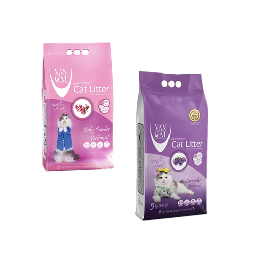 رمل قطط فان كات معطر متعدد الروائح - 20 كجم