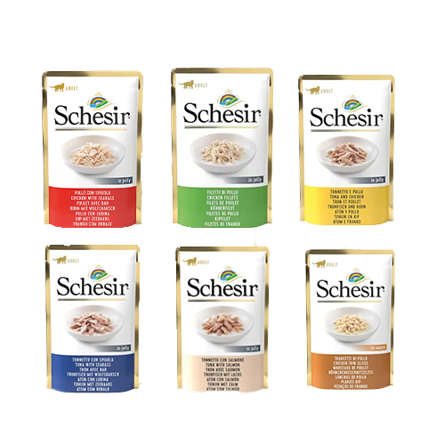 شيزر اظرف طعام رطب للقطط البالغة 85 جرام