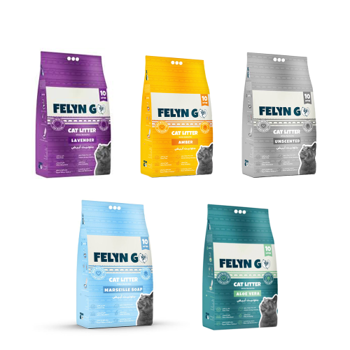 فيلاين قو رمل قطط عالى التكتل 10 لتر متعدد الروائح