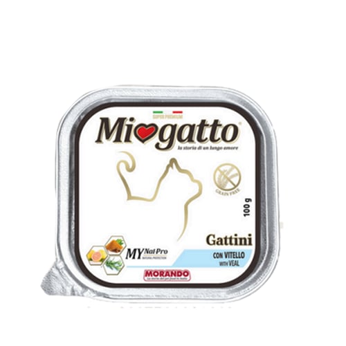 ميوجاتو طعام رطب باتيه مهروس معلبات للقطط البالغة...