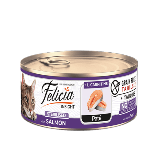 فيليسيا طعام رطب باتيه للقطط المعقمة متعدد النكهات...