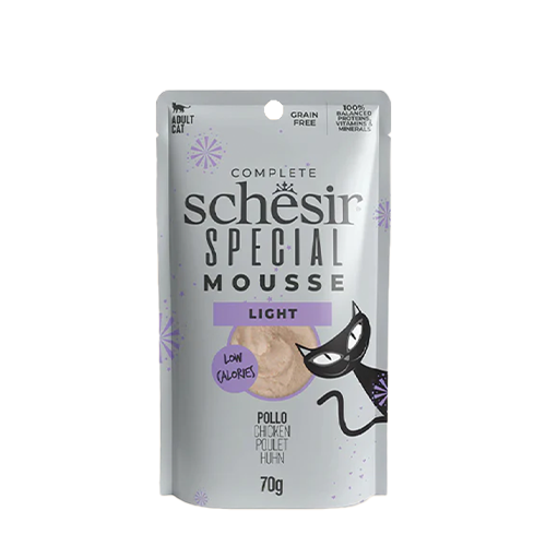 شيزر ظرف رطبه للقطط البالغة ( لايت موس ) - بنكهة ا...