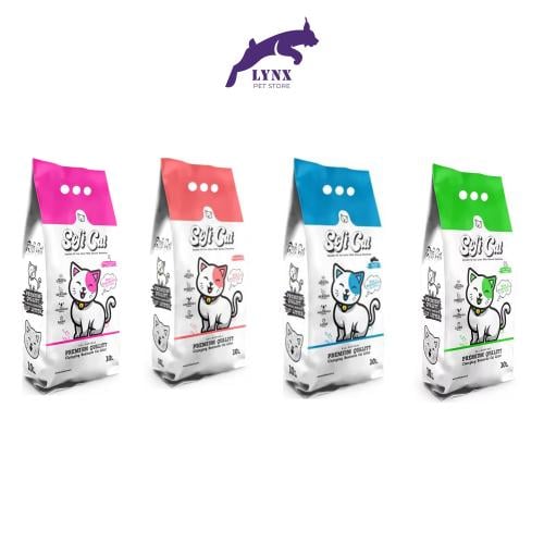 رمل قطط سوفت كات عالى التكتل 10 لتر