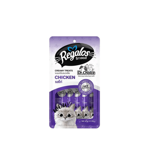 ريقالوس طعام رطب كريمي للقطط 15x5 جرام