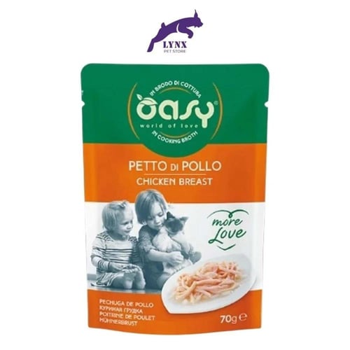 أوسي اظرف رطبه مور لاف للقطط البالغة متعدد النكهات...