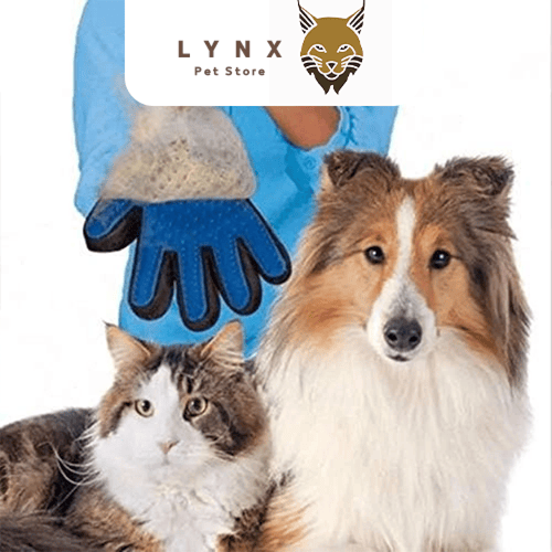 تريكسي قفاز للعناية بالشعر للكلاب والقطط - اللون أ...