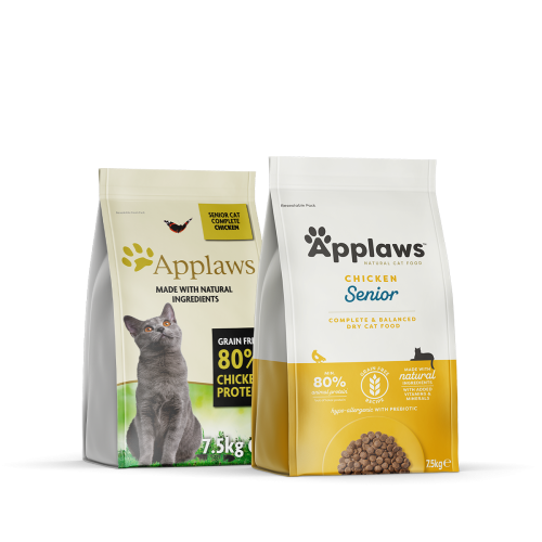 ابلاوز طعام جاف للقطط البالغة بالسن بنكهة الدجاج م...