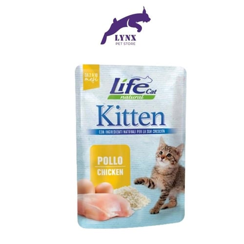 لايف كات أظرف طعام رطب للقطط الصغيرة متعدد النكهات...