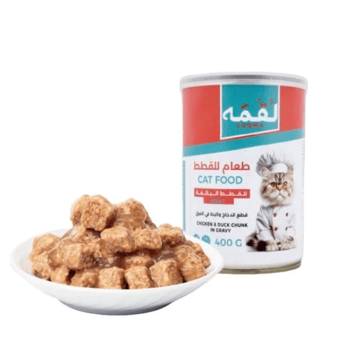 لقمه للقطط البالغة معلبات رطبه قطع متعدد النكهات 4...