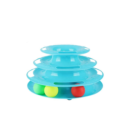 لعبه للقطط المسارات - كرات في 3 طوابق متعدد الالوا...