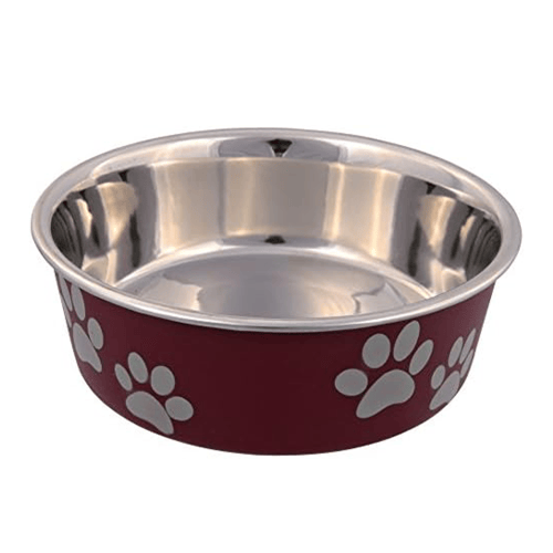 تريكسي وعاء استانلس مطبوع للقطط متعدد الالوان متوس...