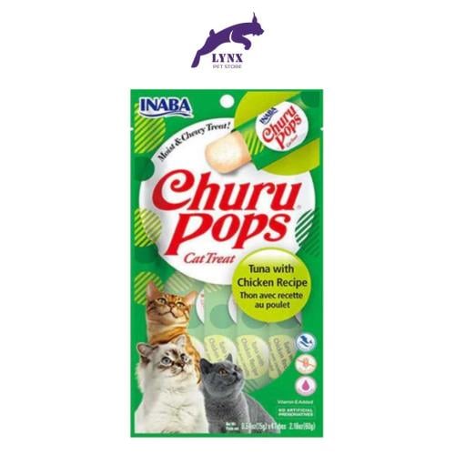 اينابا تشورو مكافآت بالتونة مع الدجاج بالجيلي للقط...